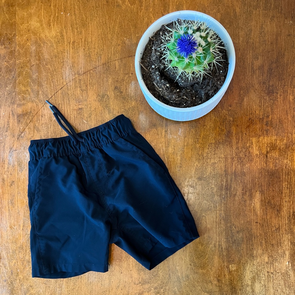 The Children’s Place Boys 3T Navy Athletic Shorts Elastic Waist Toddler